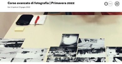 Corso di fotografia | Primavera 2022, in collaborazione con Camera.to (avanzato)