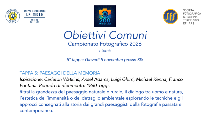 Obiettivi comuni tappa 5 – Paesaggi della memoria Obiettivi comuni tappa 5 – Paesaggi della memoria